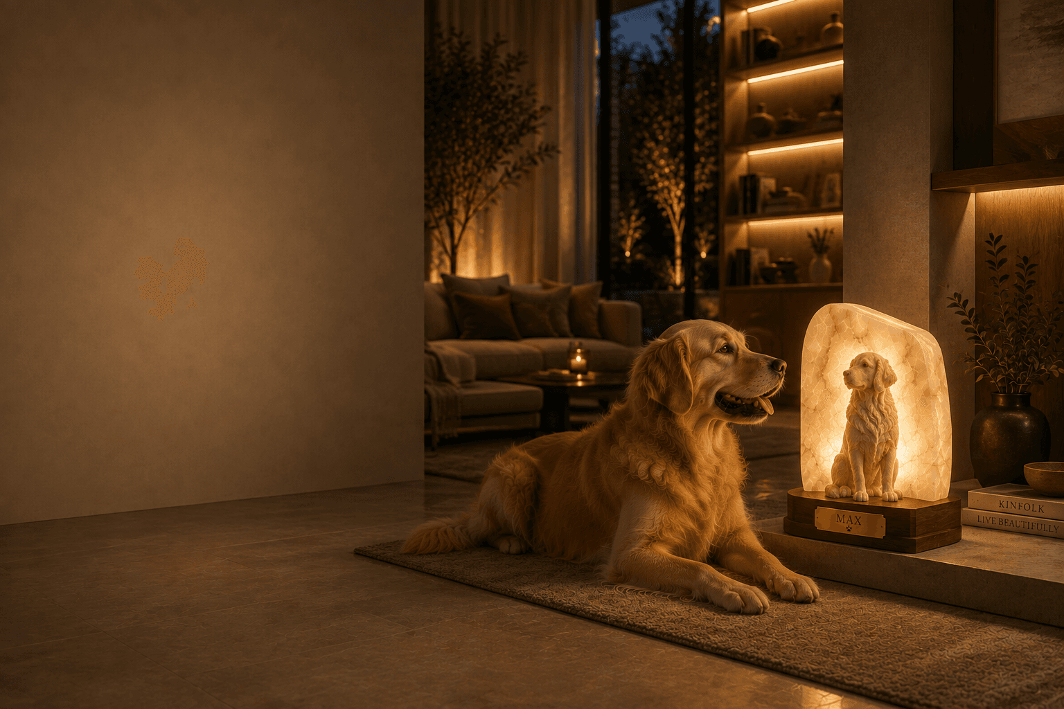 Wagly Forever Light، قطعة بورتريه مضيئة مخصصة